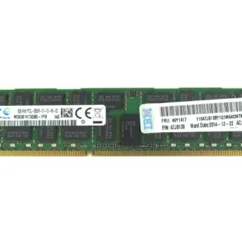 IBM 8GB 4Rx8 DDR3 SDRAM PC3L-8500R Server Ram 47J0138