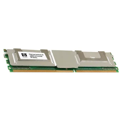 HP 4GB PC2-5300 DDR2-667MHz ECC Fully Buffered CL5 240-Pin DIMM Low Voltage Dual Rank Memory Module Part# 493006-001 HP 4GB PC2-5300 DDR2-667MHz ECC Fully Buffered CL5 240-Pin DIMM Low Voltage Dual Rank Memory Module Part# 493006-001