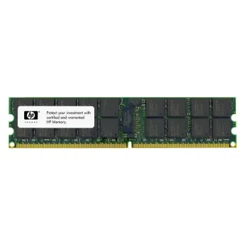 HP 4GB PC2-5300 DDR2-667MHz ECC Registered CL5 240-Pin DIMM Memory Module Part# 499277-051 HP 4GB PC2-5300 DDR2-667MHz ECC Registered CL5 240-Pin DIMM Memory Module Part# 499277-051