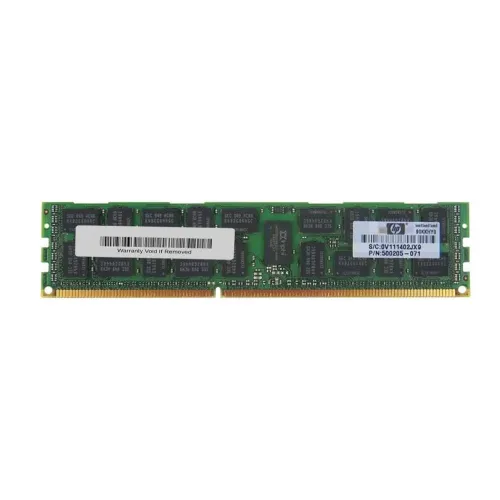 HP 8GB PC3-10600 DDR3-1333MHz ECC Registered CL9 240-Pin DIMM Memory Module Part# 605131-171 HP 8GB PC3-10600 DDR3-1333MHz ECC Registered CL9 240-Pin DIMM Memory Module Part# 605131-171