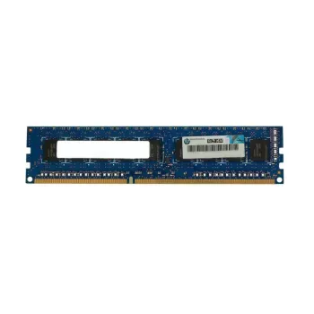 HP 4GB PC3-10600 DDR3-1333MHz ECC Unbuffered CL9 240-Pin DIMM Dual Rank Memory Module Part# 500672-S21-B2 HP 4GB PC3-10600 DDR3-1333MHz ECC Unbuffered CL9 240-Pin DIMM Dual Rank Memory Module Part# 500672-S21-B2