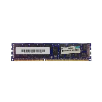 HP 8GB PC3-10600 DDR3-1333MHz ECC Registered CL9 240-Pin DIMM 1.35V Low Voltage Dual Rank Memory Module Part# 605513-071 HP 8GB PC3-10600 DDR3-1333MHz ECC Registered CL9 240-Pin DIMM 1.35V Low Voltage Dual Rank Memory Module Part# 605513-071