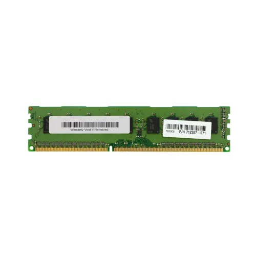 HP 4GB PC3-14900 DDR3-1866MHz ECC Unbuffered CL13 240-Pin DIMM Dual Rank Memory Module Part# 712287-571 HP 4GB PC3-14900 DDR3-1866MHz ECC Unbuffered CL13 240-Pin DIMM Dual Rank Memory Module Part# 712287-571