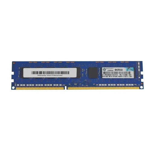 HP 8GB PC3-14900 DDR3-1866MHz ECC Unbuffered CL13 Dual Rank x8 240-Pin DIMM Memory Module Part# 712288-581 HP 8GB PC3-14900 DDR3-1866MHz ECC Unbuffered CL13 Dual Rank x8 240-Pin DIMM Memory Module Part# 712288-581