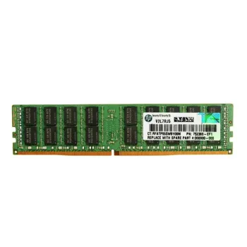 HP 16GB PC4-17000 DDR4-2133MHz ECC Registered CL15 288-Pin DIMM Memory Module Part# 752369-MH1 HP 16GB PC4-17000 DDR4-2133MHz ECC Registered CL15 288-Pin DIMM Memory Module Part# 752369-MH1