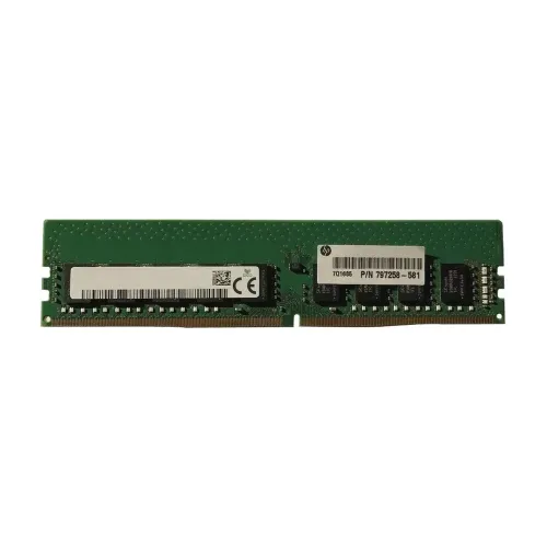 HP 8GB PC4-17000 DDR4-2133MHz ECC Unbuffered CL15 288-Pin DIMM 1.2V Dual Rank Memory Module Part# 797258-581 HP 8GB PC4-17000 DDR4-2133MHz ECC Unbuffered CL15 288-Pin DIMM 1.2V Dual Rank Memory Module Part# 797258-581
