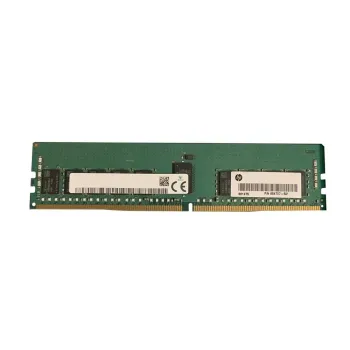 HP 16GB PC4-21300 DDR4-2666MHz ECC Registered CL19 288-Pin DIMM 1.2V Single Rank Memory Module Part# 864707-591 HP 16GB PC4-21300 DDR4-2666MHz ECC Registered CL19 288-Pin DIMM 1.2V Single Rank Memory Module Part# 864707-591
