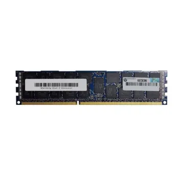 HP 16GB PC3-10600 DDR3-1333MHz ECC Registered CL9 240-Pin DIMM 1.35V Low Voltage Dual Rank Memory Module Part# 99L0342 HP 16GB PC3-10600 DDR3-1333MHz ECC Registered CL9 240-Pin DIMM 1.35V Low Voltage Dual Rank Memory Module Part# 99L0342