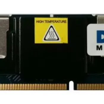 Dell 2GB PC2-5300 DDR2-667MHz ECC Fully Buffered CL5 240-Pin DIMM Dual Rank Memory Module Part# CN-0D558C