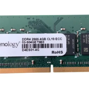 Synology 4GB DDR4 3200 ECC SODIMM Server Ram D4ES02-4G
