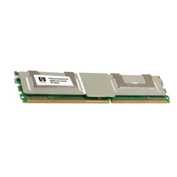 HP 8GB PC2-5300 DDR2-667MHz ECC Fully Buffered CL5 240-Pin DIMM Dual Rank Memory Module Part# GM112AA HP 8GB PC2-5300 DDR2-667MHz ECC Fully Buffered CL5 240-Pin DIMM Dual Rank Memory Module Part# GM112AA