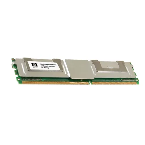 HP 8GB PC2-5300 DDR2-667MHz ECC Fully Buffered CL5 240-Pin DIMM Dual Rank Memory Module Part# GM112AA HP 8GB PC2-5300 DDR2-667MHz ECC Fully Buffered CL5 240-Pin DIMM Dual Rank Memory Module Part# GM112AA