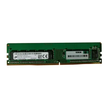 Dell 8GB PC4-19200 DDR4-2400MHz ECC Registered CL17 288-Pin DIMM 1.2V Single Rank Memory Module Part# MTA9ASF1G72P-2G3B1 Dell 8GB PC4-19200 DDR4-2400MHz ECC Registered CL17 288-Pin DIMM 1.2V Single Rank Memory Module Part# MTA9ASF1G72P-2G3B1