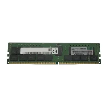 HP 32GB PC4-23400 DDR4-2933MHz ECC Registered CL21 288-Pin DIMM 1.2V Dual Rank Memory Module Part# P06189-001 HP 32GB PC4-23400 DDR4-2933MHz ECC Registered CL21 288-Pin DIMM 1.2V Dual Rank Memory Module Part# P06189-001