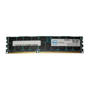 Dell 8GB PC3-8500 DDR3-1066MHz ECC Registered CL7 240-Pin DIMM 1.35V Low Voltage Quad Rank Memory ModulePart# SNP4WYKPC Dell 8GB PC3-8500 DDR3-1066MHz ECC Registered CL7 240-Pin DIMM 1.35V Low Voltage Quad Rank Memory ModulePart# SNP4WYKPC