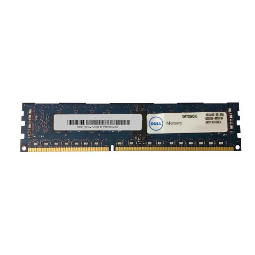Dell 4GB PC3-14900 DDR3-1866MHz ECC Registered CL13 240-Pin DIMM Single Rank Memory Module Part# SNP7826WC Dell 4GB PC3-14900 DDR3-1866MHz ECC Registered CL13 240-Pin DIMM Single Rank Memory Module Part# SNP7826WC