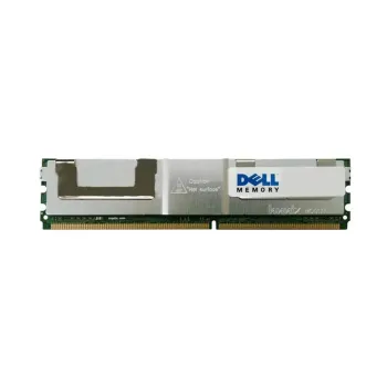 Dell 4GB PC2-5300 DDR2-667MHz ECC Fully Buffered CL5 240-Pin DIMM Dual Rank Memory Module Part# SNP9F036CK2/8G Dell 4GB PC2-5300 DDR2-667MHz ECC Fully Buffered CL5 240-Pin DIMM Dual Rank Memory Module Part# SNP9F036CK2/8G