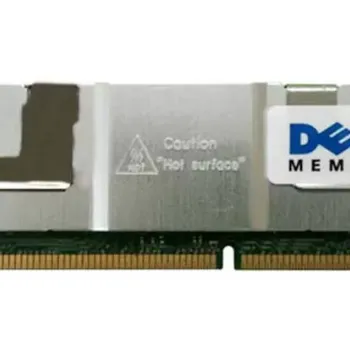 Dell 4GB PC2-5300 DDR2-667MHz ECC Fully Buffered CL5 240-Pin DIMM Dual Rank Memory Module Part# SNP9F036K2/8G