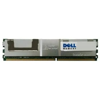 Dell 2GB PC2-5300 DDR2-667MHz ECC Fully Buffered CL5 240-Pin DIMM Dual Rank Memory Module Part# SNPD558CC/2G Dell 2GB PC2-5300 DDR2-667MHz ECC Fully Buffered CL5 240-Pin DIMM Dual Rank Memory Module Part# SNPD558CC/2G