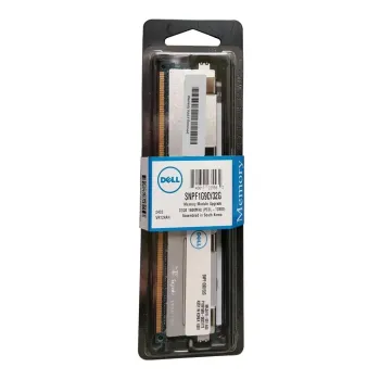 Dell 32GB PC3-12800 DDR3-1600MHz ECC Registered CL11 240-Pin Load Reduced DIMM 1.35V Low Voltage Quad Rank Memory Module Part# SNPF1G9D Dell 32GB PC3-12800 DDR3-1600MHz ECC Registered CL11 240-Pin Load Reduced DIMM 1.35V Low Voltage Quad Rank Memory Module Part# SNPF1G9D