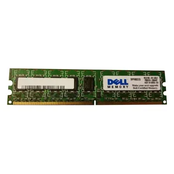 Dell 2GB PC2-5300 DDR2-667MHz ECC Unbuffered CL5 240-Pin DIMM Dual Rank Memory Module Part# SNPF6802C/2G Dell 2GB PC2-5300 DDR2-667MHz ECC Unbuffered CL5 240-Pin DIMM Dual Rank Memory Module Part# SNPF6802C/2G