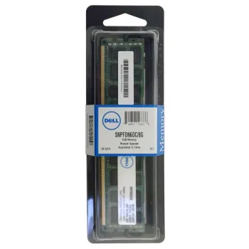 Dell 8GB PC3-8500 DDR3-1066MHz ECC Registered CL7 240-Pin DIMM 1.35V Low Voltage Quad Rank Memory ModulePart# SNPFDN6DC Dell 8GB PC3-8500 DDR3-1066MHz ECC Registered CL7 240-Pin DIMM 1.35V Low Voltage Quad Rank Memory ModulePart# SNPFDN6DC