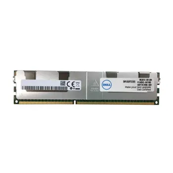 Dell 32GB PC3-14900 DDR3-1866MHz ECC Registered CL13 240-Pin Load Reduced DIMM Quad Rank Memory Module Part# SNPJGGRTC Dell 32GB PC3-14900 DDR3-1866MHz ECC Registered CL13 240-Pin Load Reduced DIMM Quad Rank Memory Module Part# SNPJGGRTC
