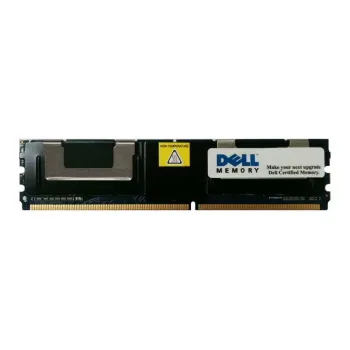 Dell 8GB PC2-5300 DDR2-667MHz ECC Fully Buffered CL5 240-Pin DIMM Quad Rank Memory Module Part# SNPM788DC Dell 8GB PC2-5300 DDR2-667MHz ECC Fully Buffered CL5 240-Pin DIMM Quad Rank Memory Module Part# SNPM788DC