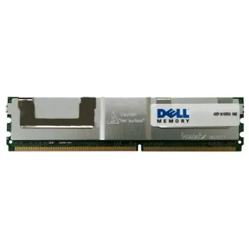 Dell 2GB PC2-4200 DDR2-533MHz ECC Fully Buffered CL4 240-Pin DIMM Dual Rank Memory Memory Part# SNPUW729C/2G Dell 2GB PC2-4200 DDR2-533MHz ECC Fully Buffered CL4 240-Pin DIMM Dual Rank Memory Memory Part# SNPUW729C/2G
