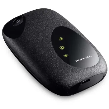 TP-Link Router M5250 3G Mobile Wi-Fi 21 MBPS Black Single Band