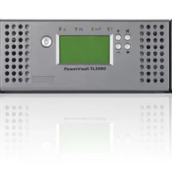 Dell PowerVault TL2000 Data Backup Tape Library for Data Storage With LTO4 FH FC Loader tape drive