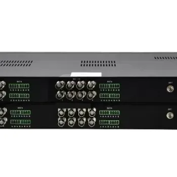 FS 16 Channel Unidirectional HD-SDI over Optical Fiber Transmitter Receiver