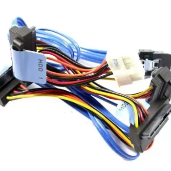 0M800G Dell R410 Rack server Mini SAS to 4-drop Sas sata Hard Drive HDD Cable