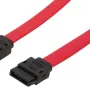 10 inch 26AWG SATA III 6.0 Gbps 7pin F to F Data Cable