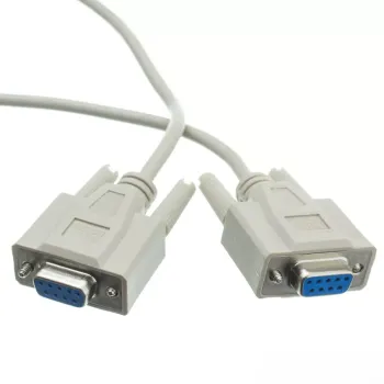 10D1-20406 DB9 Female TO DB9 6ft null modem Female Cable 10D1-20406 DB9 Female TO DB9 6ft null modem Female Cable