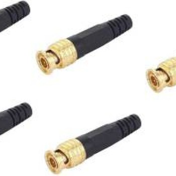 ADVISION 5Nos.- BNC Connectors for CCTV Cameras