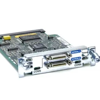 Cisco WIC-2T two port serial WAN interface card