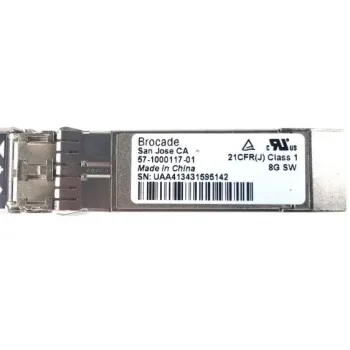 Brocade 8GB SFP plus Transceiver Module 57-1000117-01
