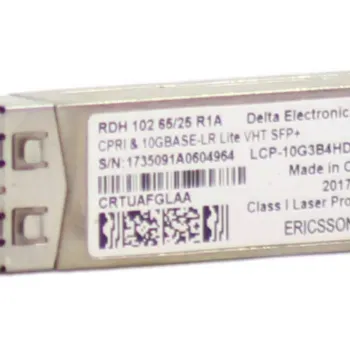 Ericsson RDH 102 65/2 CPRI 10GBASE-LR Lite SFP Module