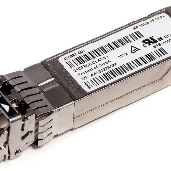 HP 10GB SR SFP+ Optical Gigabit Ethernet Transceiver Module 455885-001