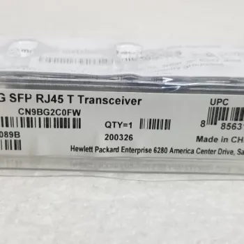 Hp JD089B HPE X120 1G SFP RJ45 T copper SFP-T Aruba/HPE