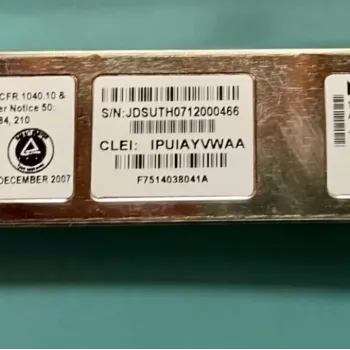 Genuine NORTEL AA1403005-E5 10GBase-SR XFP Transceiver