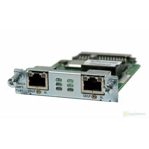Cisco VWIC3-2MFT-T1/E1 2-Port T1/E1 Multiflex VWIC Card Cisco VWIC3-2MFT-T1/E1 2-Port T1/E1 Multiflex VWIC Card