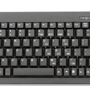 ACK-595U Mini USB Keyboard, Black