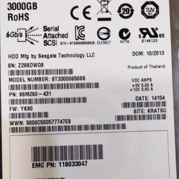EMC V4-VS07-030 3TB NL-SAS Hard Drive