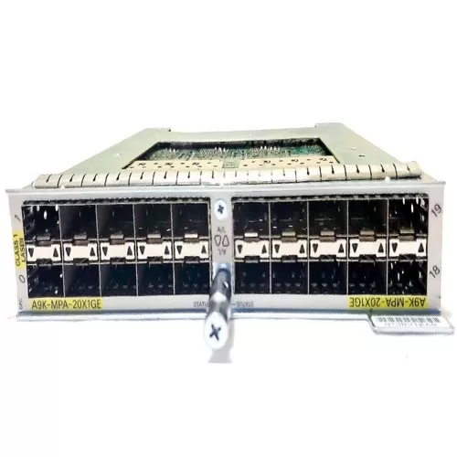 Cisco ASR 9000 Series 20-Port 1GE Modular Port Adapter A9K-MPA-20X1GE Cisco ASR 9000 Series 20-Port 1GE Modular Port Adapter A9K-MPA-20X1GE