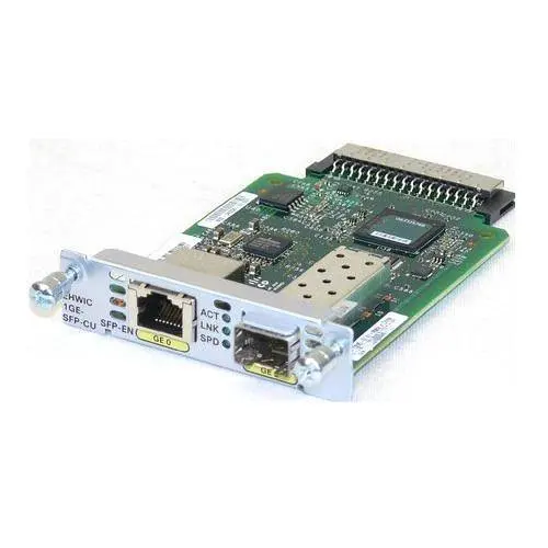 Cisco EHWIC-1GE-SFP-CU WAN Card Cisco EHWIC-1GE-SFP-CU WAN Card
