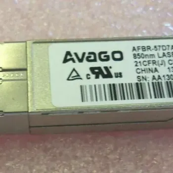Avago Broadcom Compatible Transceiver SFP 8GBase-SR-SW AFBR-57D7AMZ-QL 850nm MMF 300m DOM