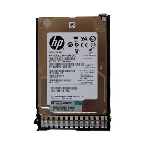 HP 300GB 6Gbps 15K RPM 2.5 Inch SAS Hard Disk 627114-002 HP 300GB 6Gbps 15K RPM 2.5 Inch SAS Hard Disk 627114-002