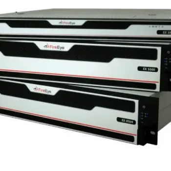 FireEye EX 5500 4 Ports 1000 Mbps Network Switch (Grey)